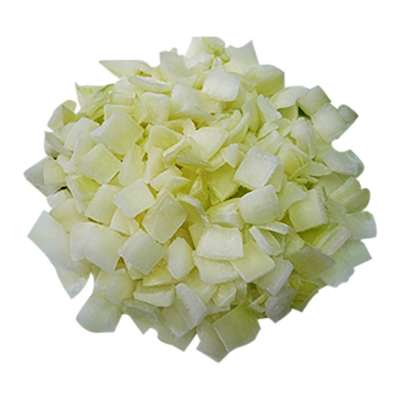 FROZEN WHITE ONION DICED